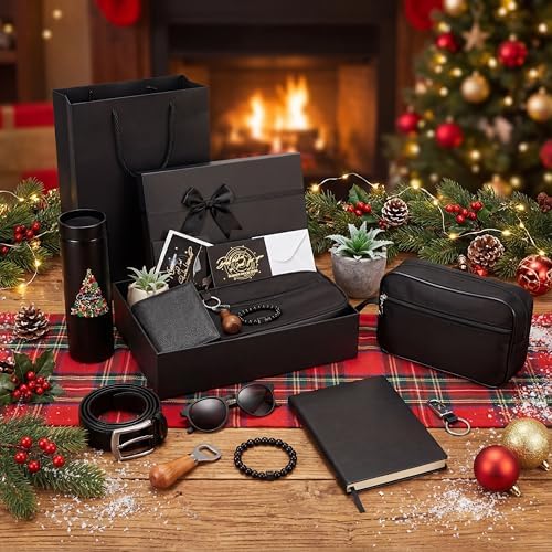 Skylety 12 Pcs Christmas Birthday Gift Set for Men, Christmas Tree - Image 2
