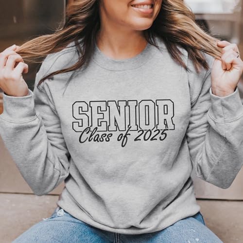 Chillever - Custom Embroidered Senior Sweatshirt, Custom Class of 2026 Graduation Shirt, Grad to be, Graduation Gifts - Image 6