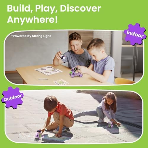 Sillbird Solar Building Robot Kit, 12-in-1 STEM Gift for Boys Aged 8-14 - Image 4