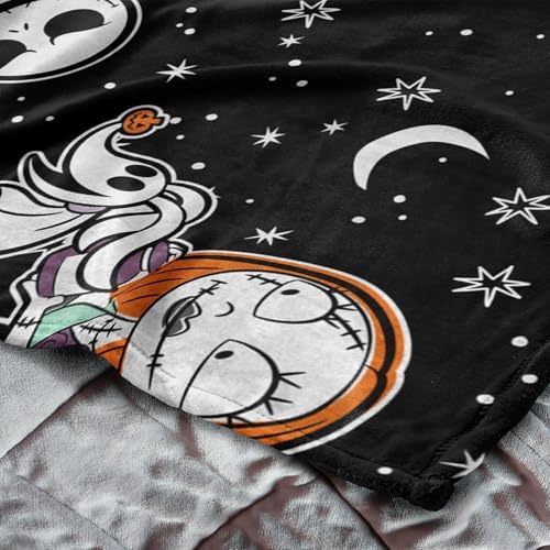 Northwest Nightmare Before Christmas Silk Touch with Hugger, Sally Frights, 50 x 40 inches - Image 4
