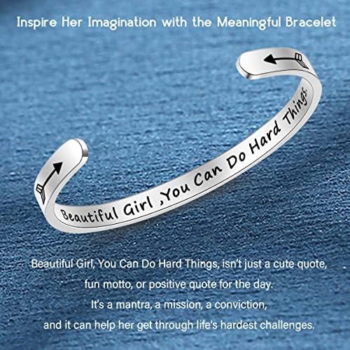SAM & LORI Personal Bracelets for Teens/Women-Inspirational Jewelry Gifts (Various Designs) for Daughter/Sister/Mom/Friends-Adjustable Bracelet in a Pretty Gift Box - Image 3