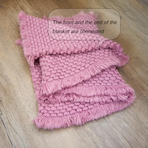 Zeroest Newborn Baby Photography Props Basket Filler Blanket (Cmeo Brown) - Image 3
