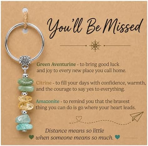 Retirement Gift For Woman, Keychain For Friend, Coworker, Teacher, Nurse by Sensemory