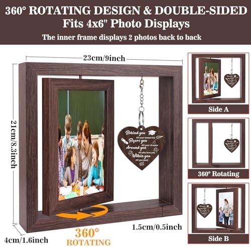 2026 Graduation Gifts for Her Him, Class of 2026 University College Middle High School Graduation Gifts for Women Men, Congratulations Inspirational Grad Gift for Masters Degree Phd Law School Nursing & Nurse Picture Frame 4x6 - Image 5