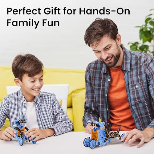 Sillbird Solar Building Robot Kit 12-in-1 STEM Gift for Boys Ages 8-13 - Image 2