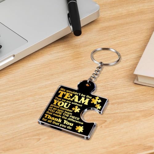 Team Appreciation Gifts Bulk for Coworkers Employee Staff Keychains - Image 5