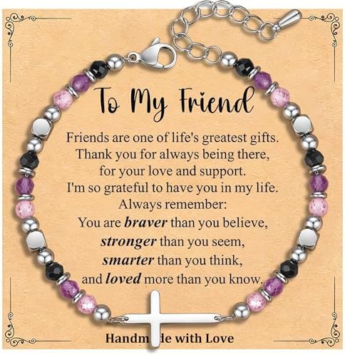Adjustable Religious Gifts Cross Bracelet for Women Girl by Unknown