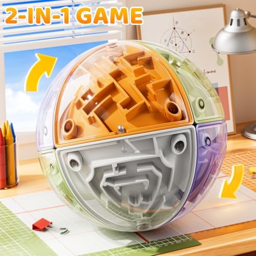 3D Ball Puzzle for Kids 5-8 8-12, Color Matched Game Kids Toy - Image 3
