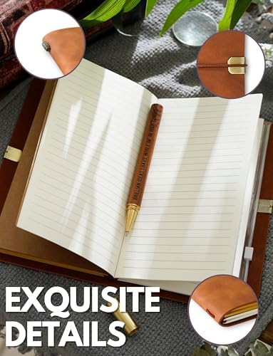 InnoBeta High School Graduation Gifts, 7.8"x5" Embossed Refillable Notebook with Pen, Perfect Graduation Gifts for Her &Him - Image 5