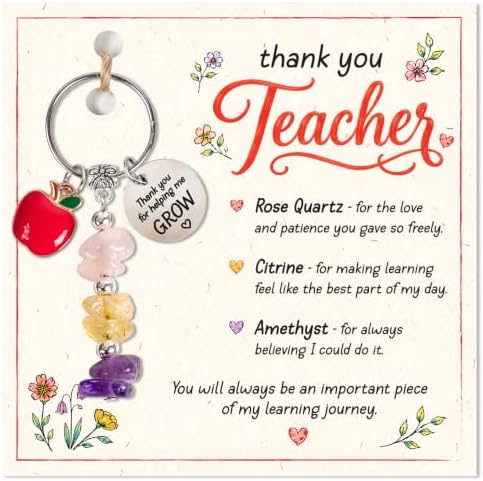 Retirement Gift For Woman, Keychain For Friend, Coworker, Teacher, Nurse by Sensemory