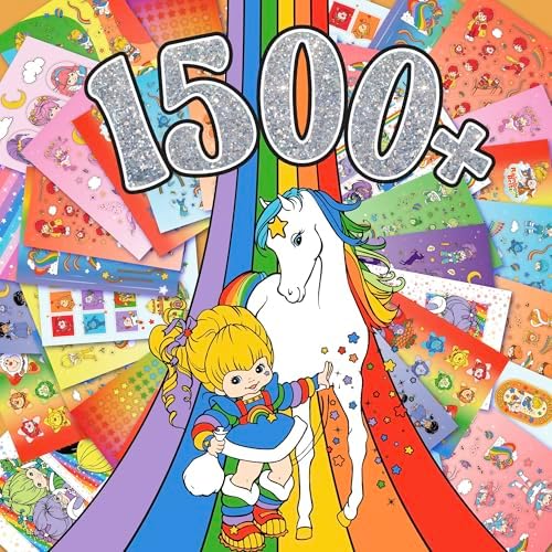 Horizon Group USA Sticker Book, Rainbow Brite, 1500+ Stickers by HorizonGroupUSA