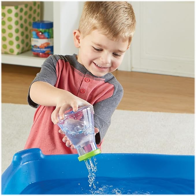 Learning Resources Splashology! Water Lab Science Kit, STEM Playtime, Water Activities, 19 Pieces, Ages 3+