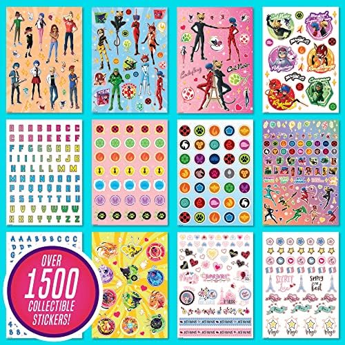 Horizon Group USA Sticker Book, Miraculous, 1500+ Stickers - Image 2