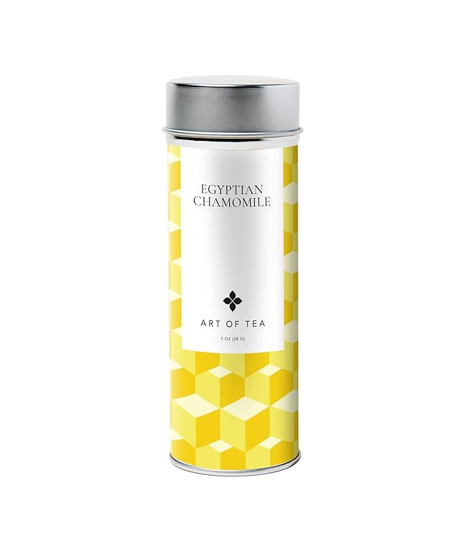 Art of Tea | Egyptian Chamomile 1oz | Artisan Loose Leaf Tea Tin