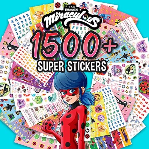 Horizon Group USA Sticker Book, Miraculous, 1500+ Stickers by HorizonGroupUSA
