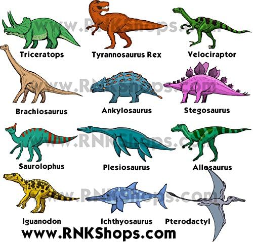 Personalized Dinosaurs Waste Basket - Single Sided (Black) - Image 4