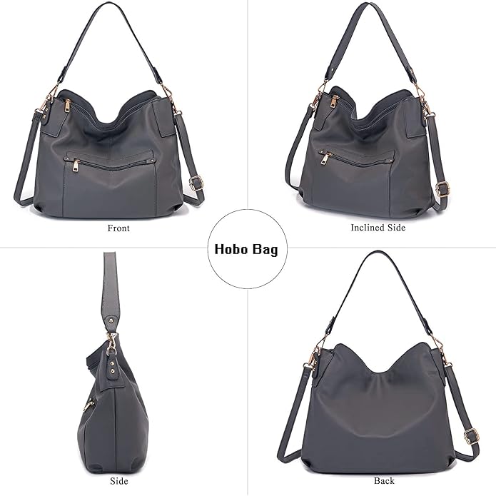 Large Crossbody Bags Ladies Shoulder Handbags Purse and Wallet Set for Women Totes Hobo Purses