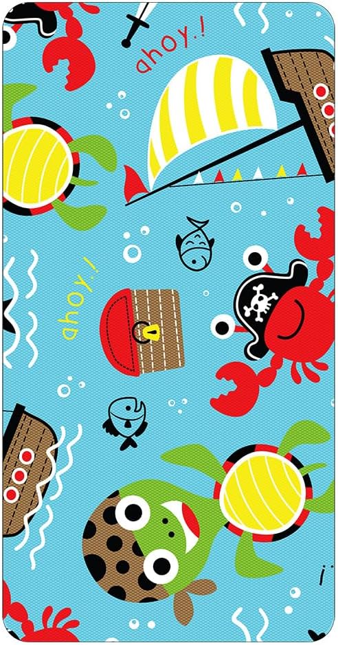 Kahuna Grip™ Non-Slip Peel and Stick Bath & Shower Mat - Pirates Ahoy (16x35)