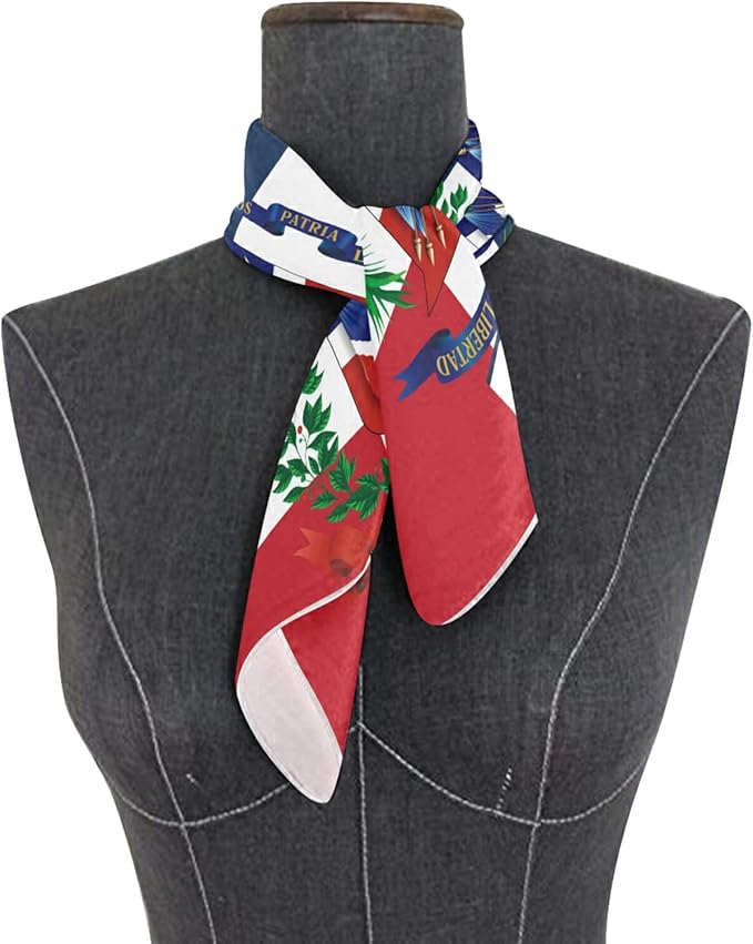 Women's Fashion Silk Scarf Square Satin Headscarf Neck Scarf Head Hair Wraps