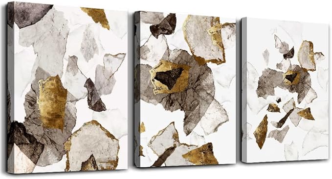 Canvas Wall Art For Living Room Family Wall Decor For Bedroom Fashion Kitchen Wall Pictures Artwork Office Canvas Prints Abstract Paintings Modern Bathroom Home Decorations 12" X 16" 3 Piece Set