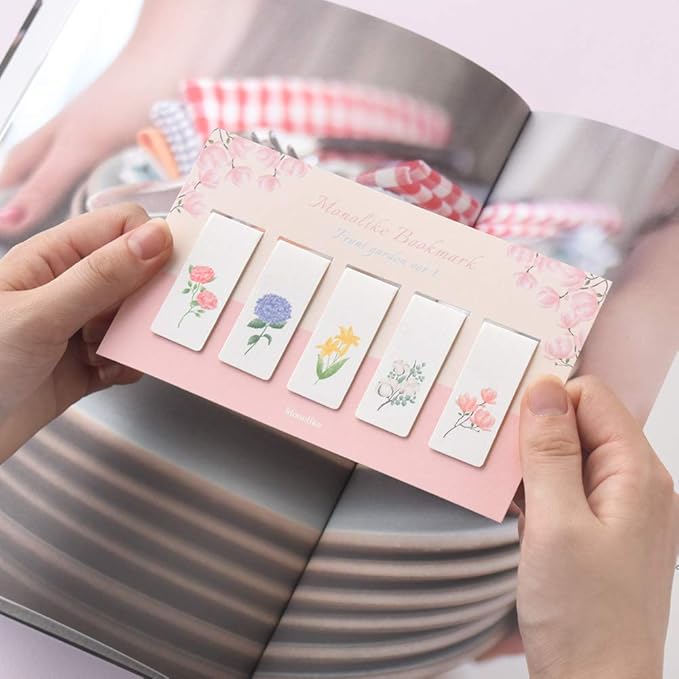 Monolike Magnetic Bookmarks Front Garden ver.1, Set of 5