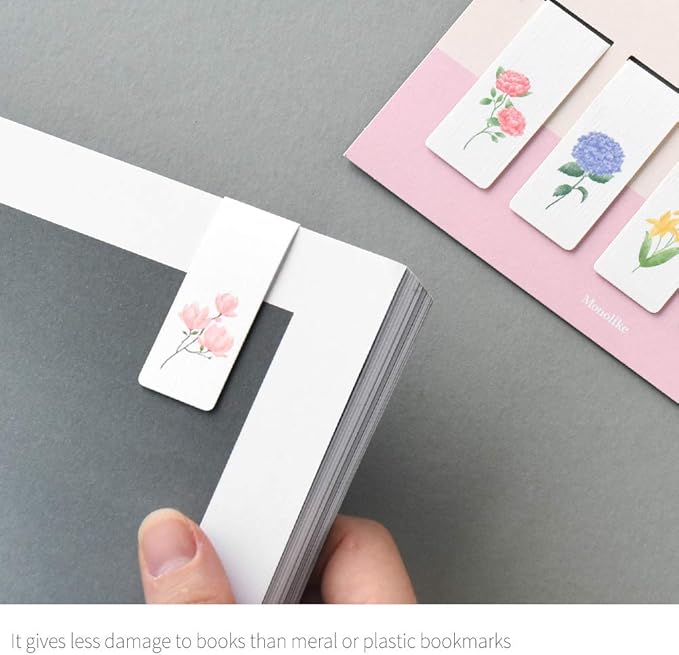Monolike Magnetic Bookmarks Front Garden ver.1, Set of 5