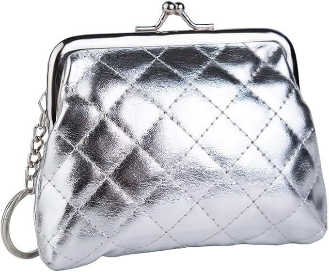 CONCISE Coin Purse Vintage Bag Lock Wallet Buckle Kiss Lock change purse leather coin purse change holder wallet coin