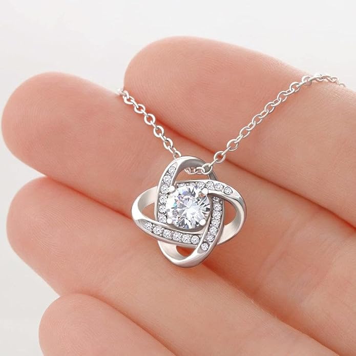 Daughter In Law Gifts From Mother In Law, Necklace For Her From Mom And Dad, Birthday Gift For Her With Message Card And Gift Box, Meaningful Gifts For Bonus Daughter