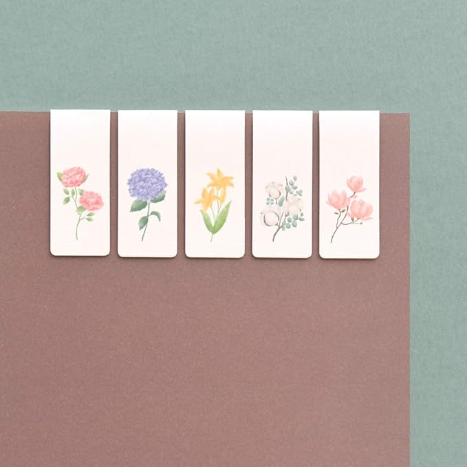 Monolike Magnetic Bookmarks Front Garden ver.1, Set of 5