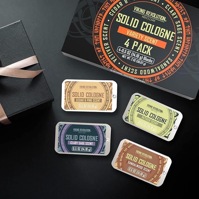 Viking Revolution Solid Cologne Set - Variety 1-0.5 oz (4 Pack) - Image 6