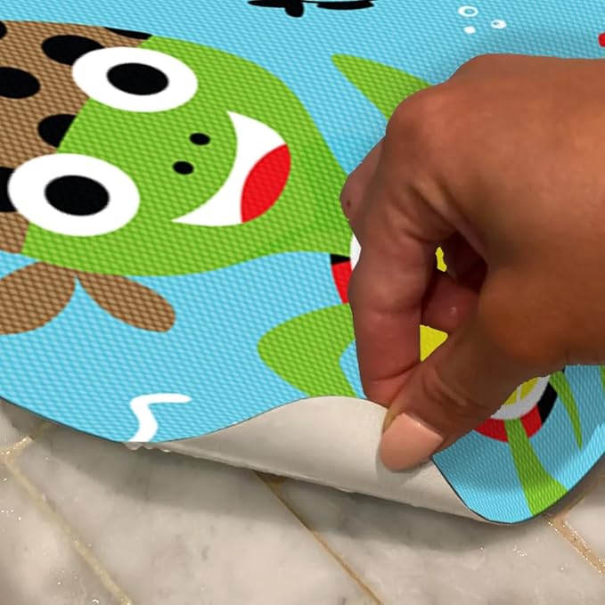 Kahuna Grip™ Non-Slip Peel and Stick Bath & Shower Mat - Pirates Ahoy (14x27)