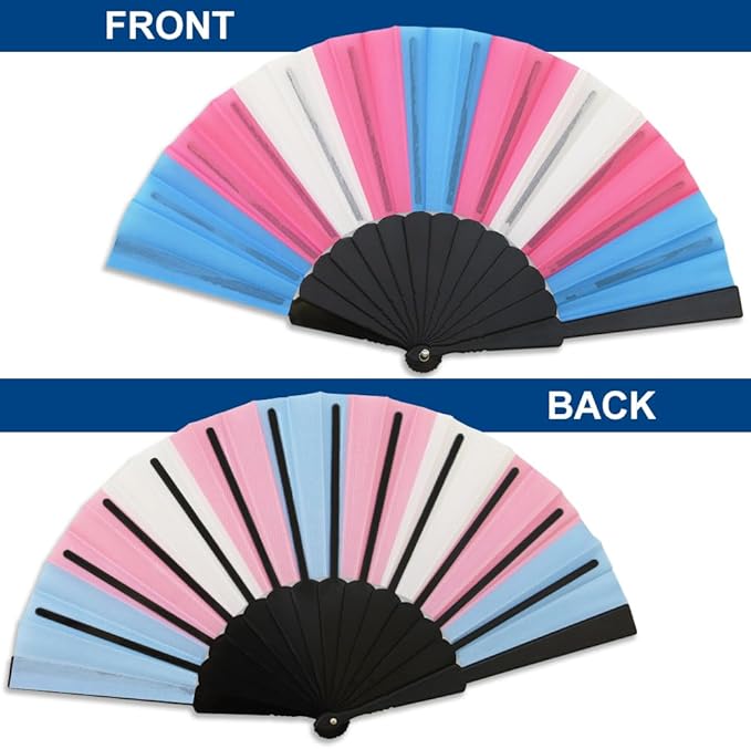 Flags Importer Transgender Small (9in) Hand Fan