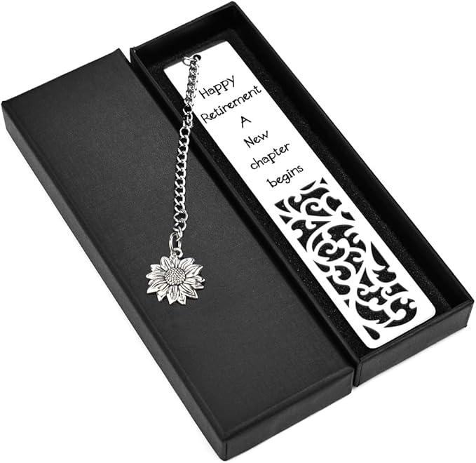 Quimoy Happy Retirement Bookmark for Women, Retirement Gift for Woman Coworker Employee Boss Leader Friends Retired Teacher Nurse, Going Away Gifts for Colleagues, Retirement Gifts for Women 2025