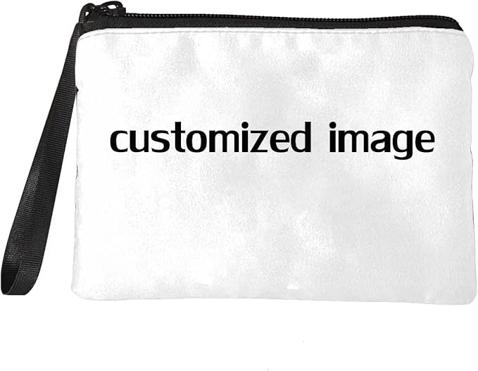 Dolyues Coin Purse, Soft Classic Delicate Cash Coin Purse, Key Holder For Women Children Girls, Customized Pattern Printing, 7 X 5 X 0.5 Inches