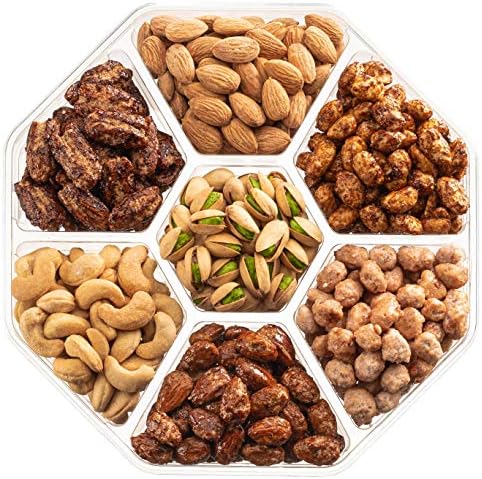 Holiday Nuts Gift Basket - Extra Large Assortment of Sweet & Roasted Salted Gourmet Nuts - Food Gift Box for Dad, Him, Husband, Christmas, Father's Day, Mother's Day, Family, Men & Women - Image 4