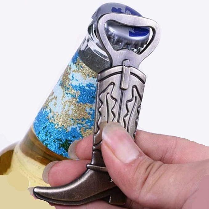 Pack of 20 Retro Style Cowboy Boots Beer Bottle Opener Wedding Favors,Party Favors for Guest Souvenir Gift for Baby Shower Birthday Party Decorations and Supplies (Retro Boots)