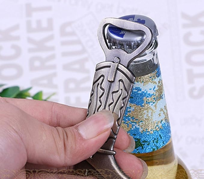 Pack of 20 Retro Style Cowboy Boots Beer Bottle Opener Wedding Favors,Party Favors for Guest Souvenir Gift for Baby Shower Birthday Party Decorations and Supplies (Retro Boots)