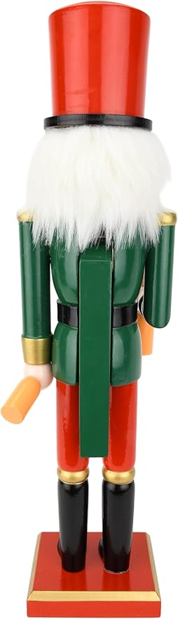 Tree Buddees Beercracker Bottle Opener Nutcracker 15" Tall Functional Bottle Opening & Festive Holiday Décor Bottlecracker – Funny Gift for Men, Beer Lovers & Holiday Parties