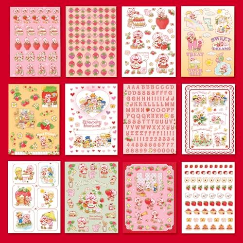 Horizon Group USA Sticker Book, Strawberry Shortcake, 1000+ Stickers - Image 4