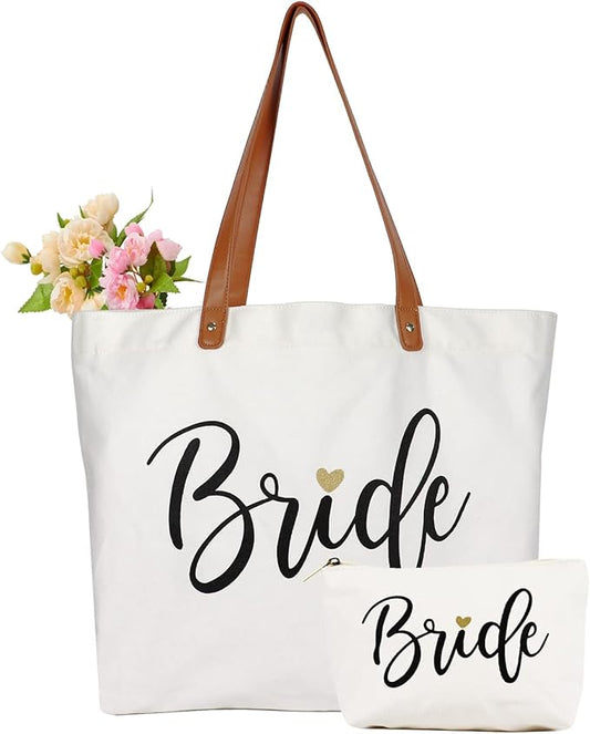 Lamyba New Mom Gifts, Mama Bag Tote with Makeup Bag, Cool Gifts for Mom to be/Expecting Mom/Pregnant Women