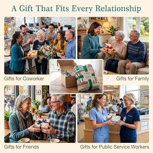 WRAPIX Retirement Gift for Woman Men - Fleece Throw Blanket 60x80 in - Image 6