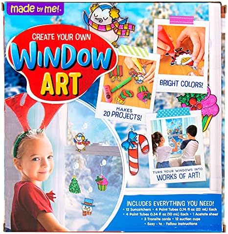 Made By Me Create Your Own Window Art Kit, Holiday Suncatchers - Image 6