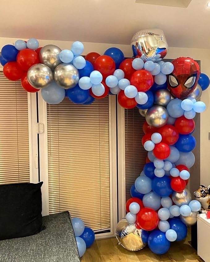 Bezente Royal Blue Balloons 18 Inch - 30 Pack Large Thick Big Round Royal Blue Latex Balloon for Birthday Bridal Shower Graduation Baseball Nautical Party Decorations