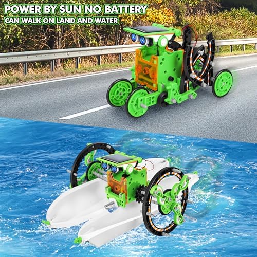 STEM 13-in-1 Education Solar Power Robots Toys for Boys Age 8-12 - Image 6