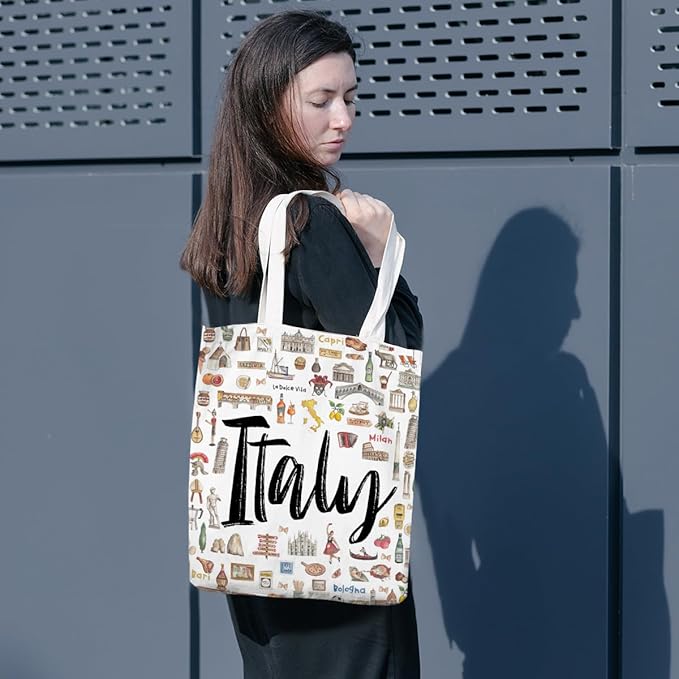 New York Paris Chicago Nashville Italy Los Angeles Las Vegas Lover Gifts Tote Bag Beach Bag Travel Gift