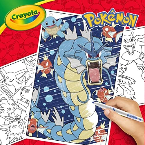 Crayola Pokémon Imagination Art Set (115pcs), Kids Art Kit, Coloring Supplies, Pokemon Toys, Pokemon Gift for Boys & Girls, Ages 5+ - Image 6