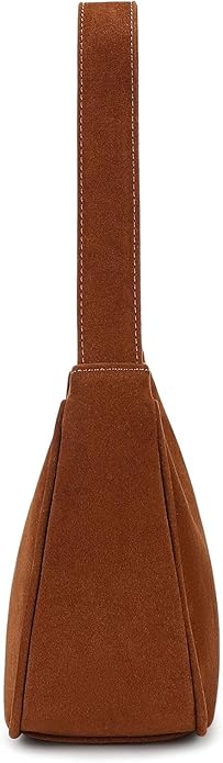 Shoulder Bags for Women, Cute Hobo Tote Handbag Mini Clutch Purse with Zipper Closure