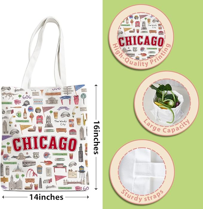 New York Paris Chicago Nashville Italy Los Angeles Las Vegas Lover Gifts Tote Bag Beach Bag Travel Gift
