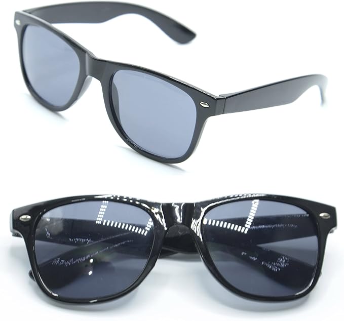 GZLDGIFTS 50pc Personalized Wedding Sunglasses Bulk For Guests Party Favors,Custom Personalized Logo Sunglasses Womens Men,Wedding Bridesmaid Sunglasses Gifts,Bachelor Party Favors Set （Black）