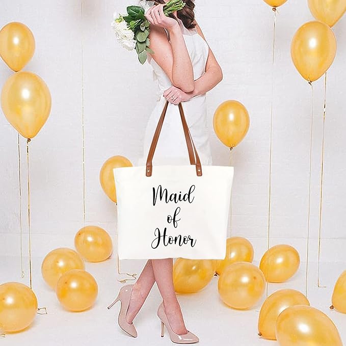 Lamyba New Mom Gifts, Mama Bag Tote with Makeup Bag, Cool Gifts for Mom to be/Expecting Mom/Pregnant Women